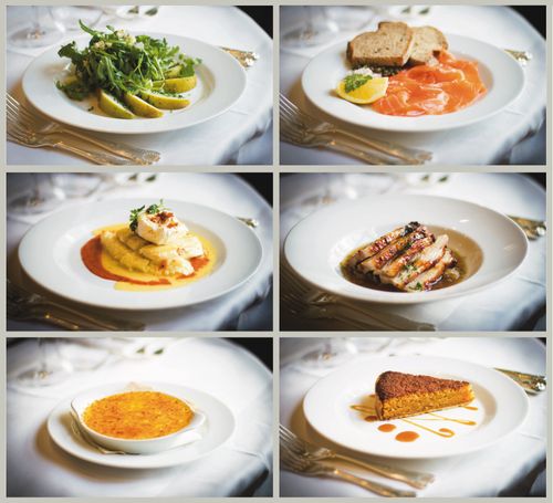 Longan's Brasserie Dishes