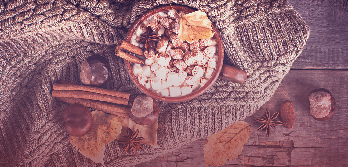 Winter Warmer With Heat Holders